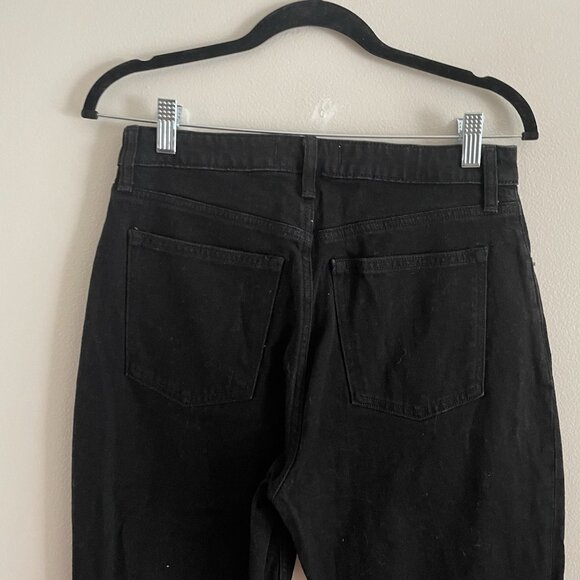 Abercrombie & Fitch Women 28/6S Black Denim Curve Love High Rise The Skinny Jean - Picture 7 of 10